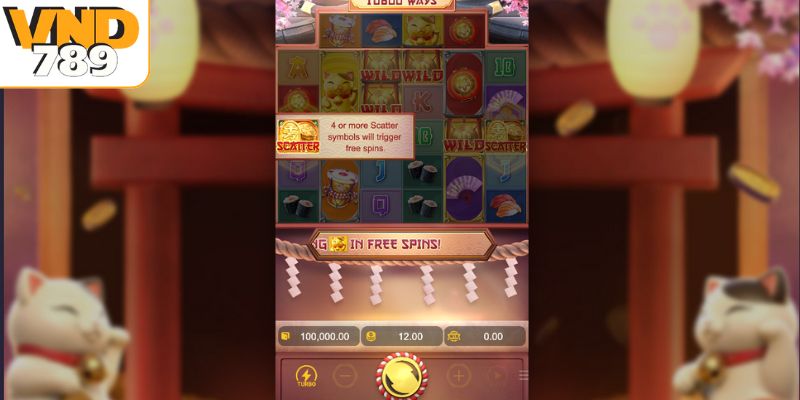 Tính năng thú vị trong Lucky Neko